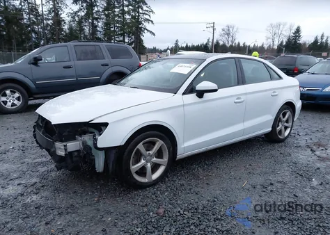 2015 Audi A3 2.0T Premium from USA, damaged, VIN WAUBFGFF4F1006489
